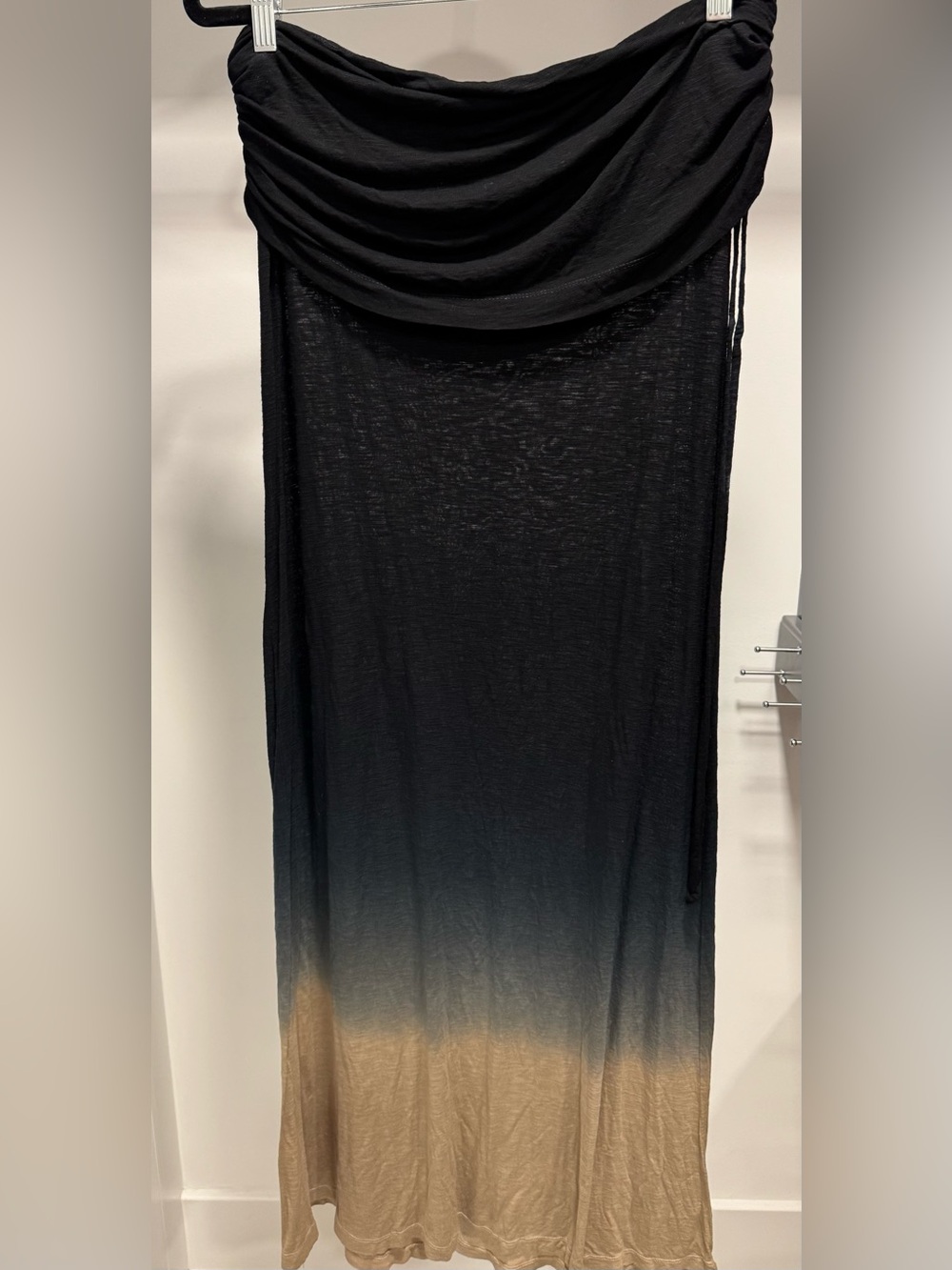 Young Fabulous & Broke Black to Tan Ombre Maxi Skirt/Dress in great condition.